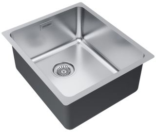 Мойка кухонная Paulmark Vista PM904438-BS брашированная нержавеющая сталь